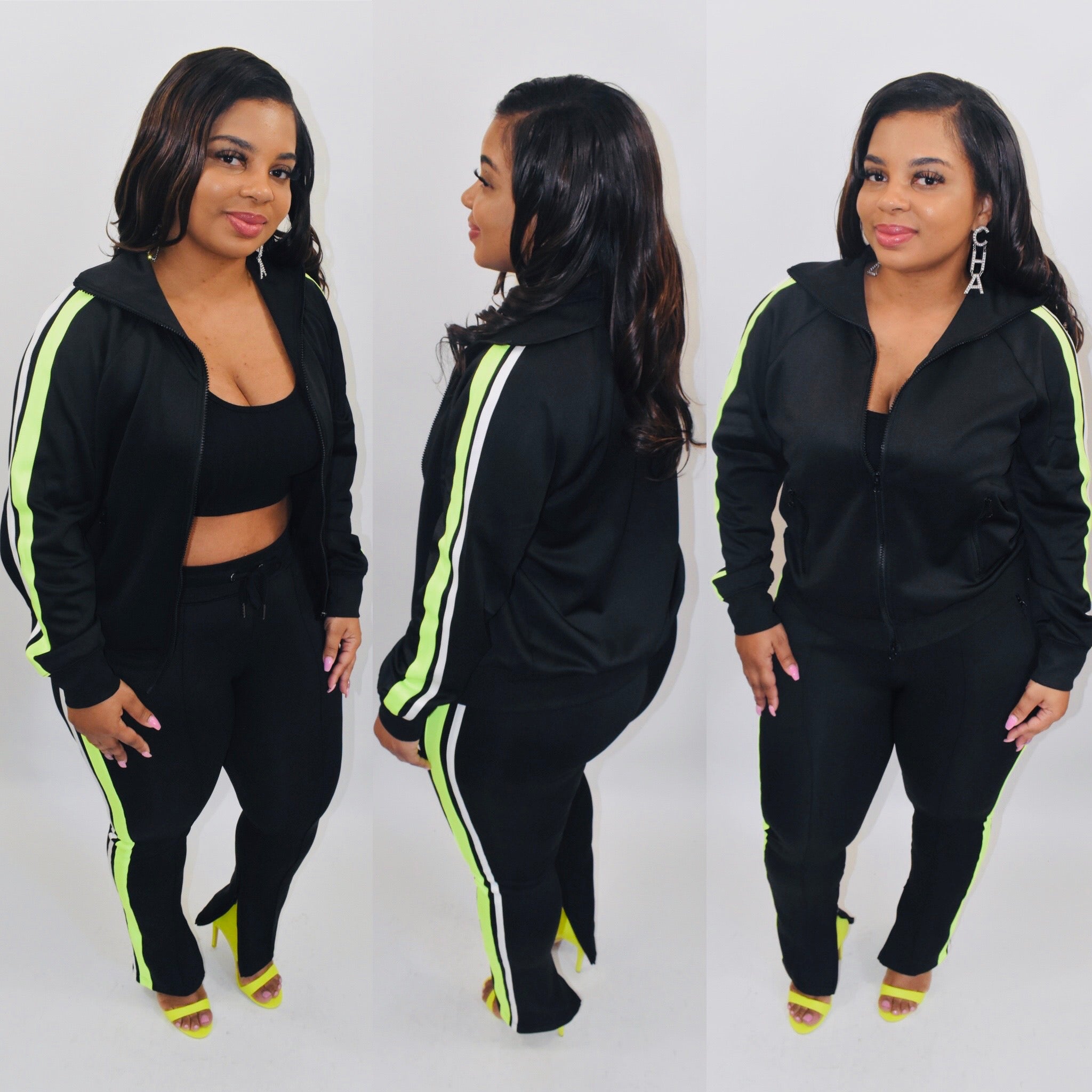 Chase Jogger Set - Neon