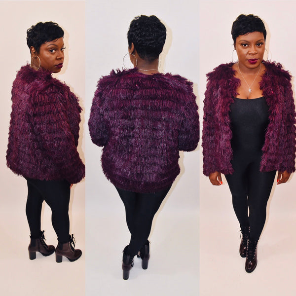 Ebony Faux Fur