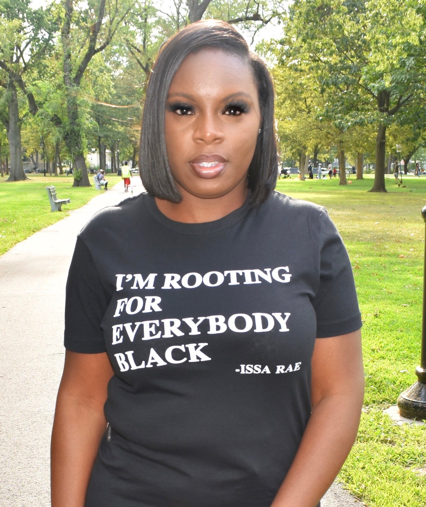 I'm Rooting For Everyone Black Tee